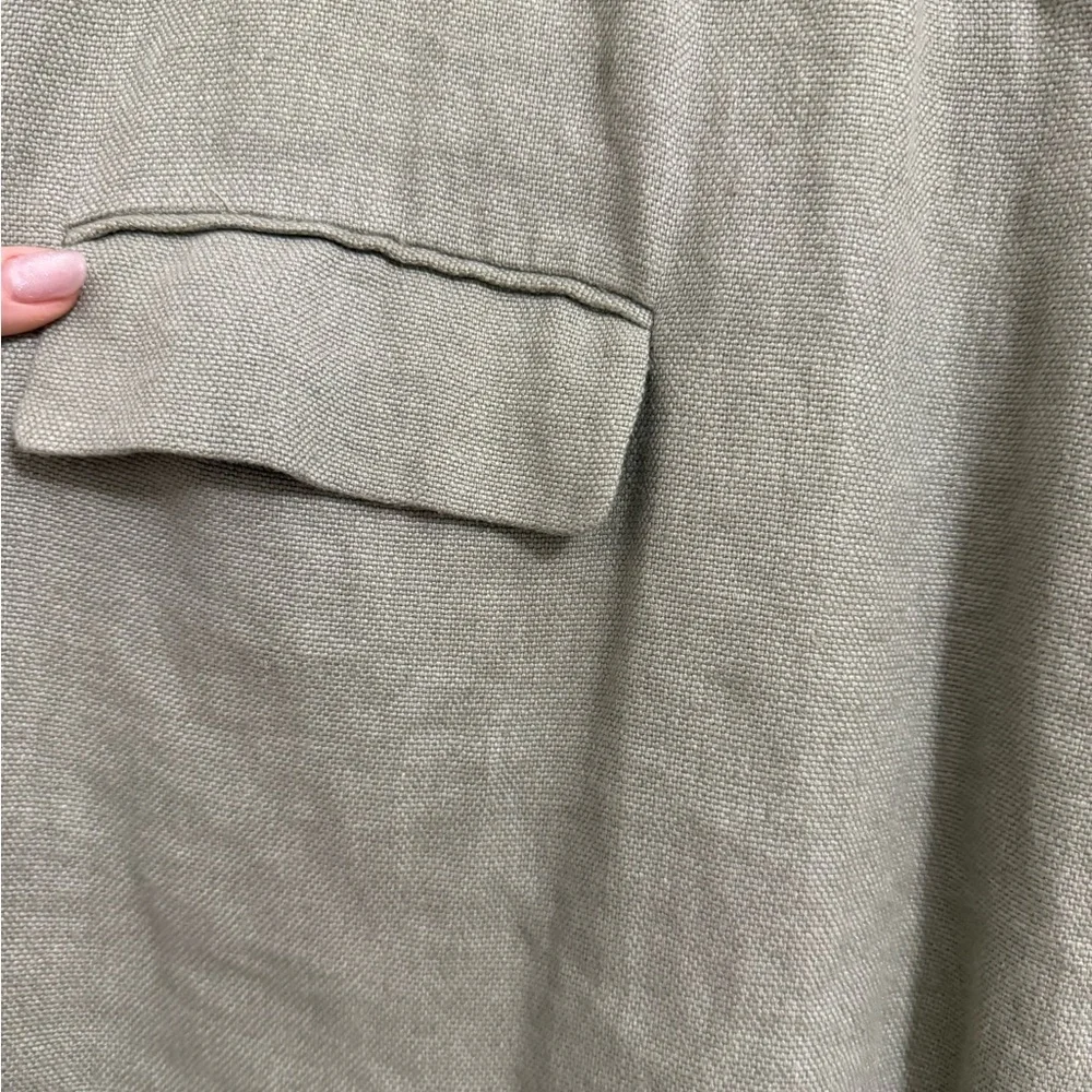 Zara Women's Sage Green Blazer Coat - Picture 14 of 14